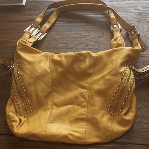 Yellow purse
